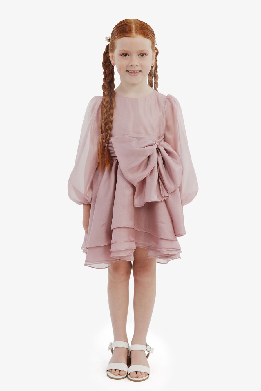 Girls Enya Organza Mini Dress