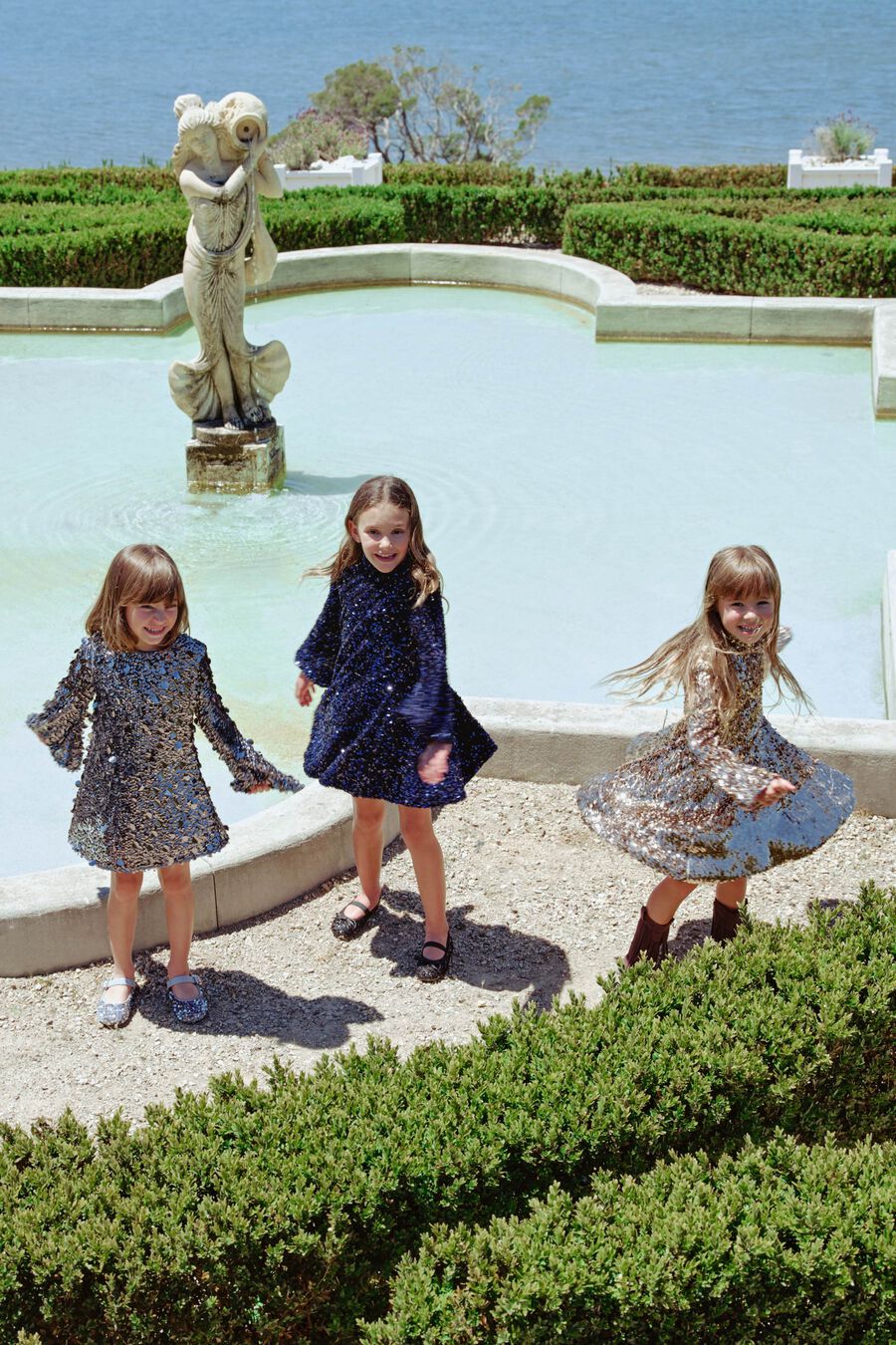 Girls Aria Sequin Dress