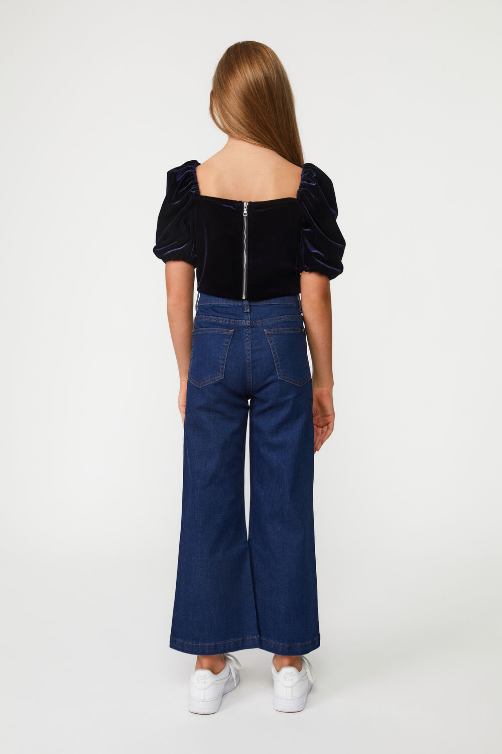 LAYLA WIDE LEG JEAN in colour BLUE INDIGO