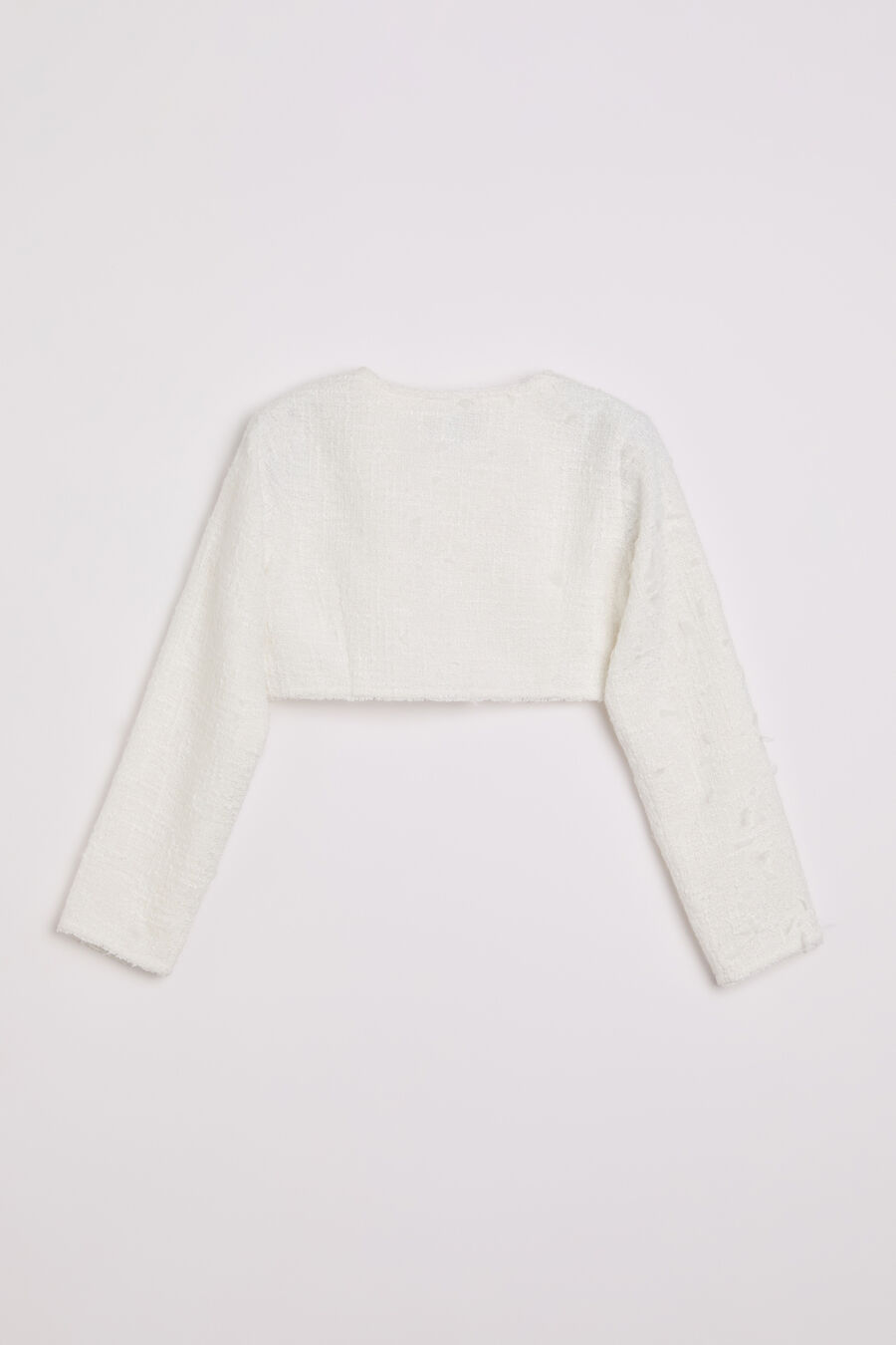 Girls Sutton Boucle Crop Jacket