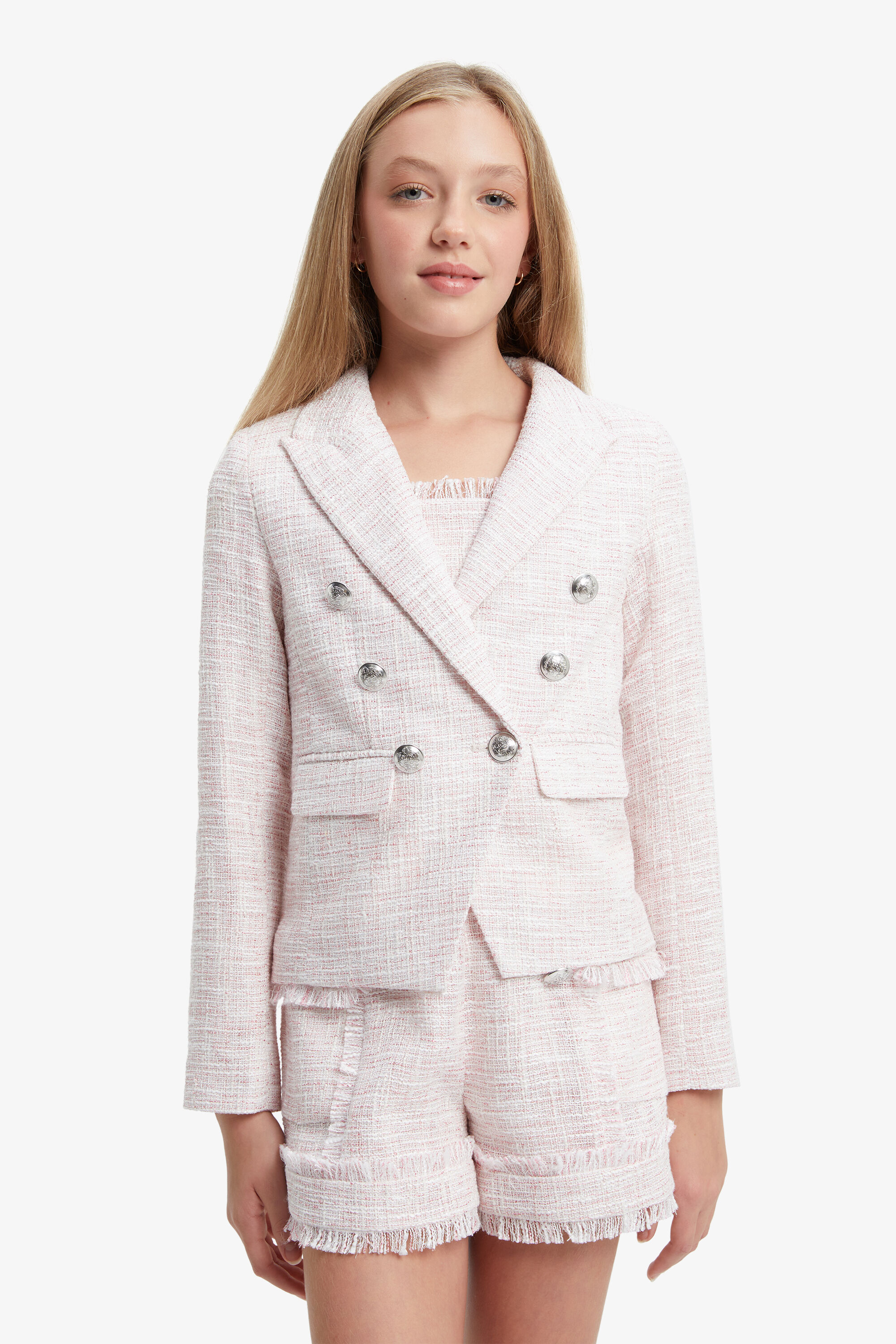 Bardot pink blazer hotsell