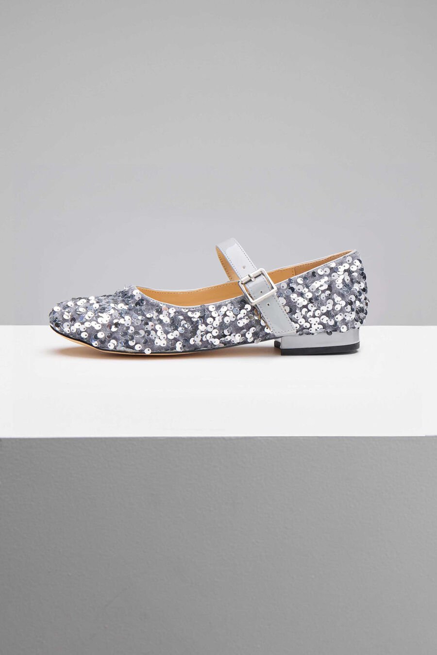 Girls Ballet Sequin Flat