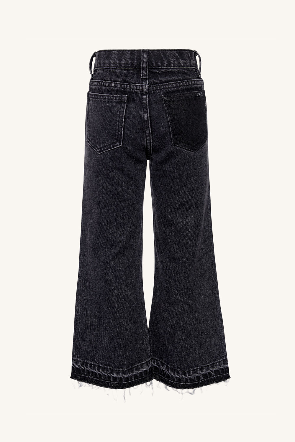 Girls MARLOWE PATCH DENIM JEAN in colour CAVIAR