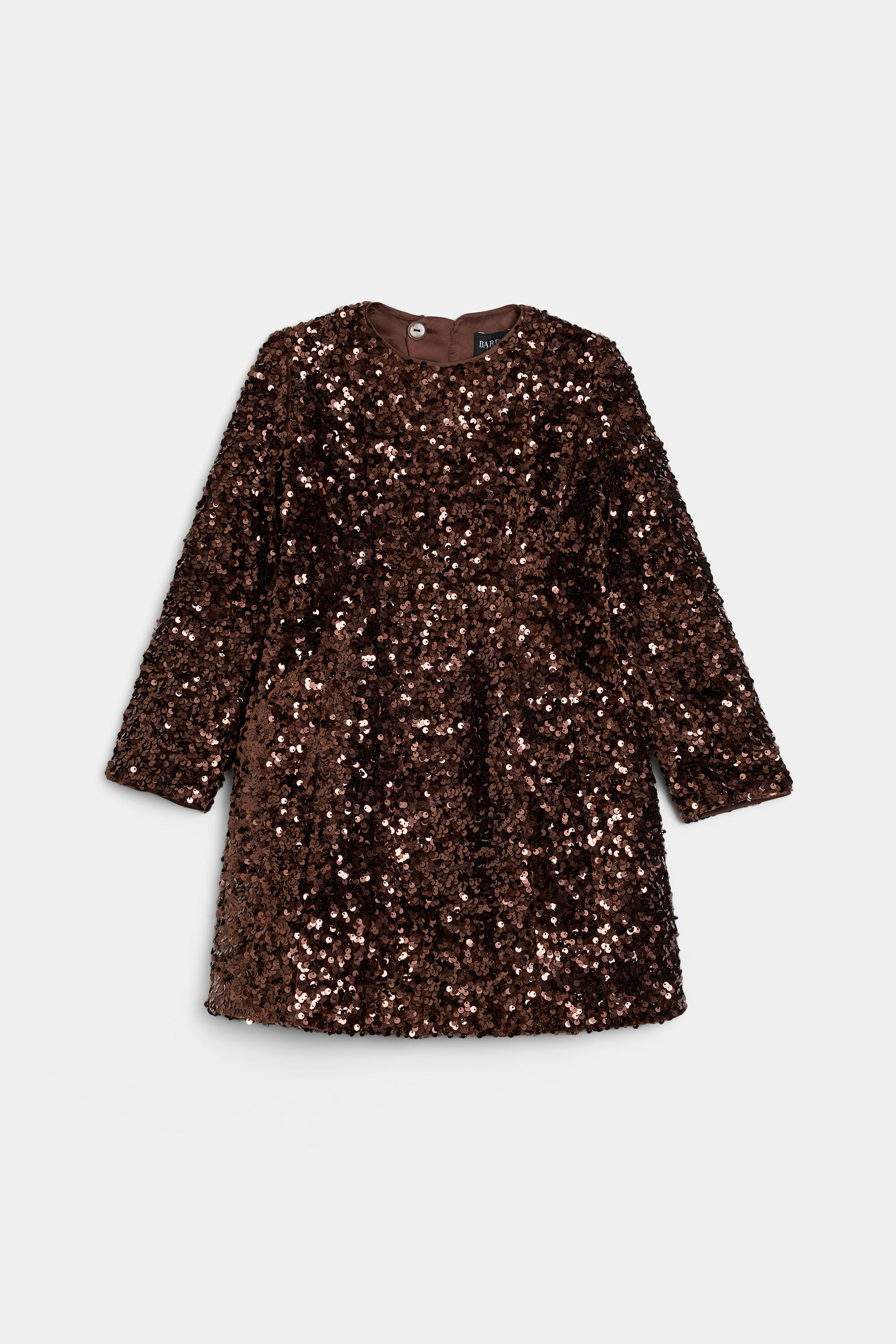 bardot brown sequin dress Girls Juniper Mini In Chocolate Primavera Couture 4343 Black sizechart_dessa-chunky-knit-sweater-size-chart Model is 177cm and Colour:Dusty Sage