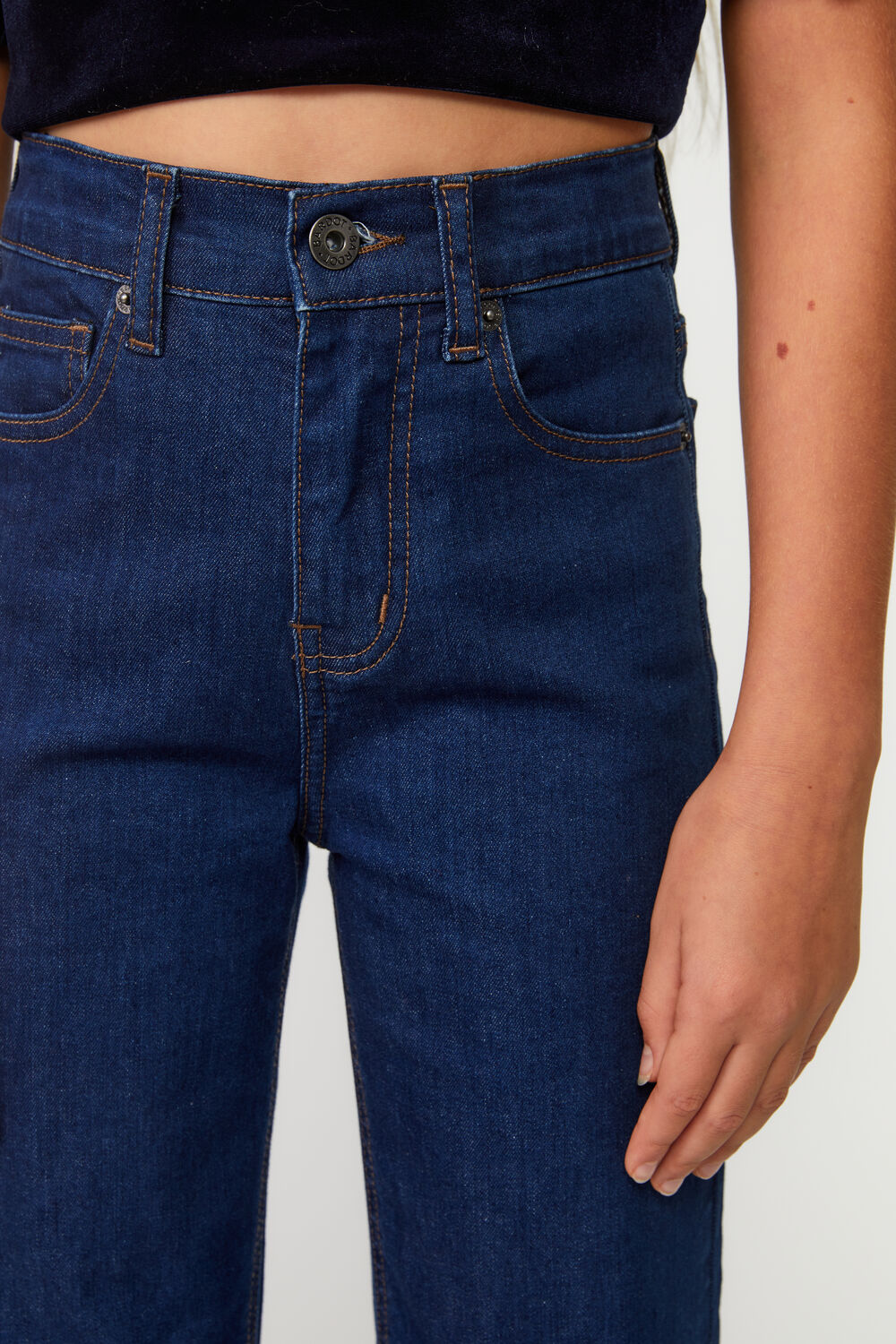 LAYLA WIDE LEG JEAN in colour BLUE INDIGO