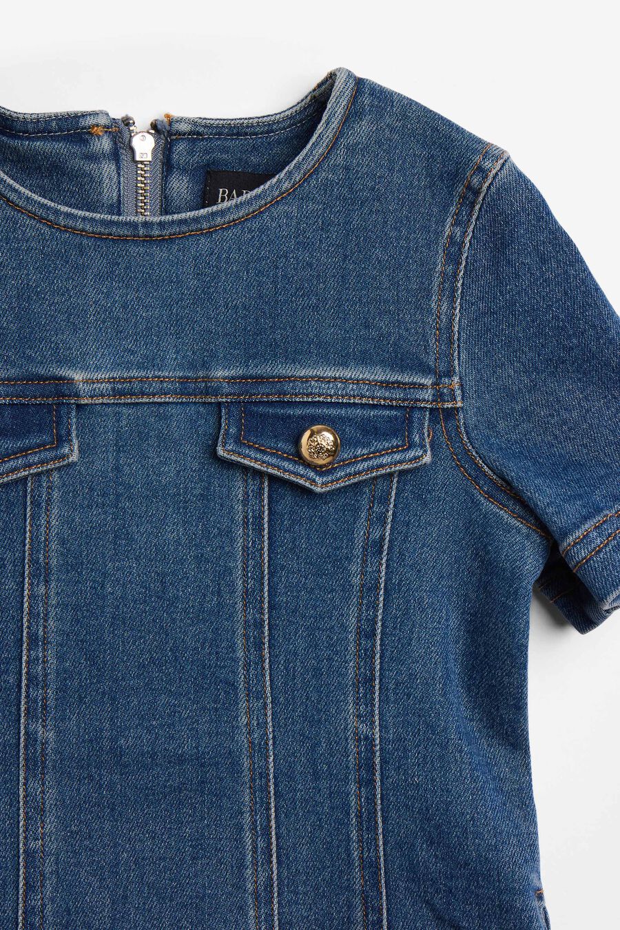 Girls Kesia Mini Denim Dress