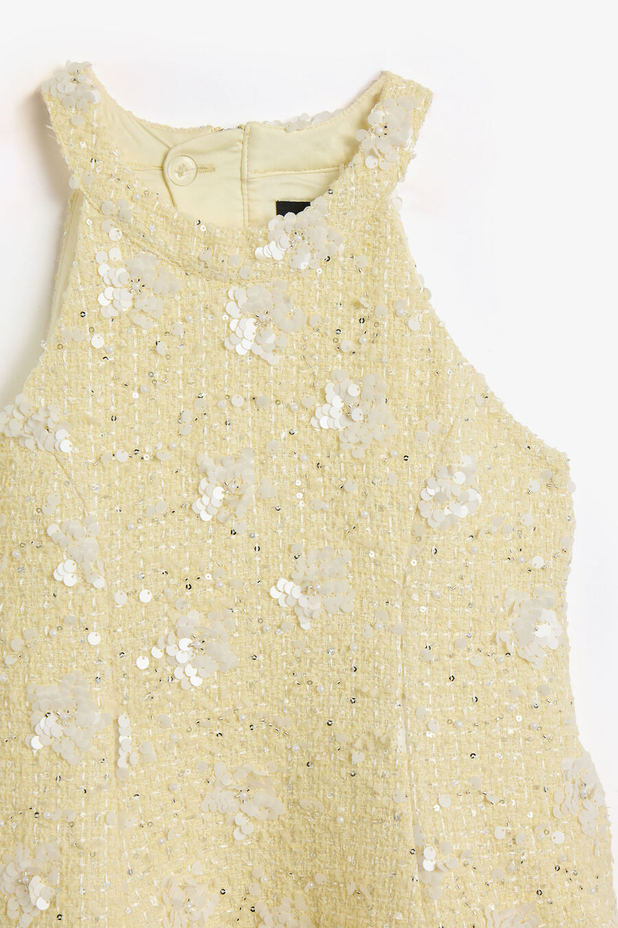 Girls Yve Sequin Boucle Mini Dress