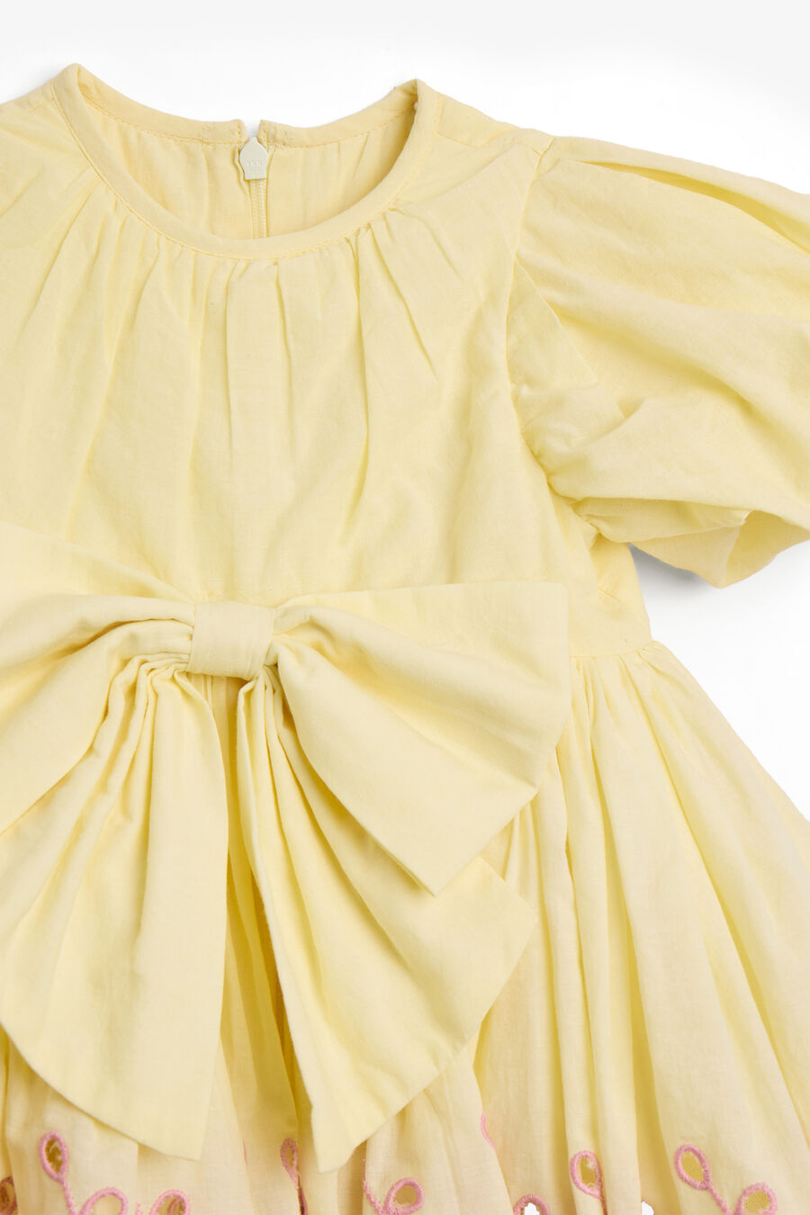 Baby Jade Embroidered Mini Dress