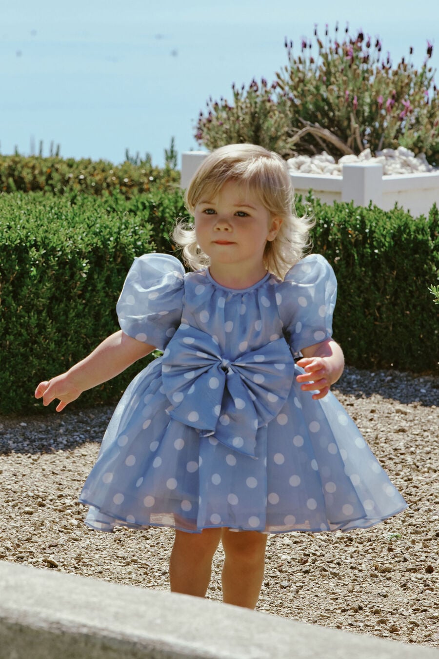 Baby Girl Wednesday Polka Dot Dress