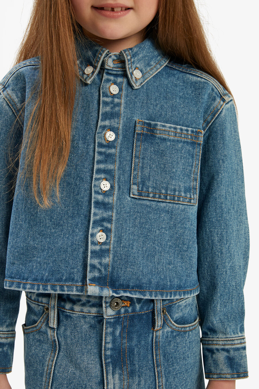 Girls Cairo Denim Shirt