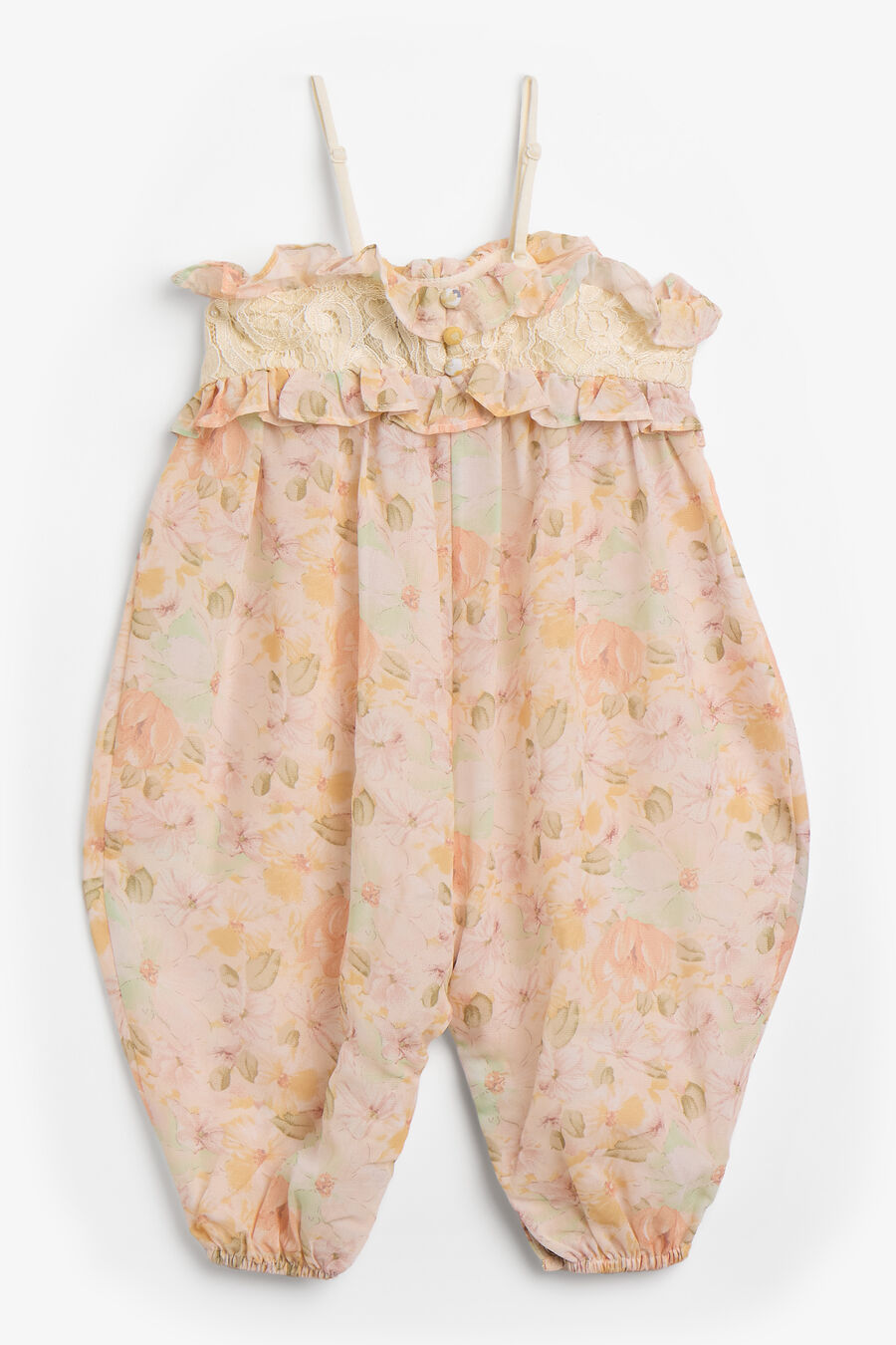 ANNA FLORAL ROMPER in colour Floral
