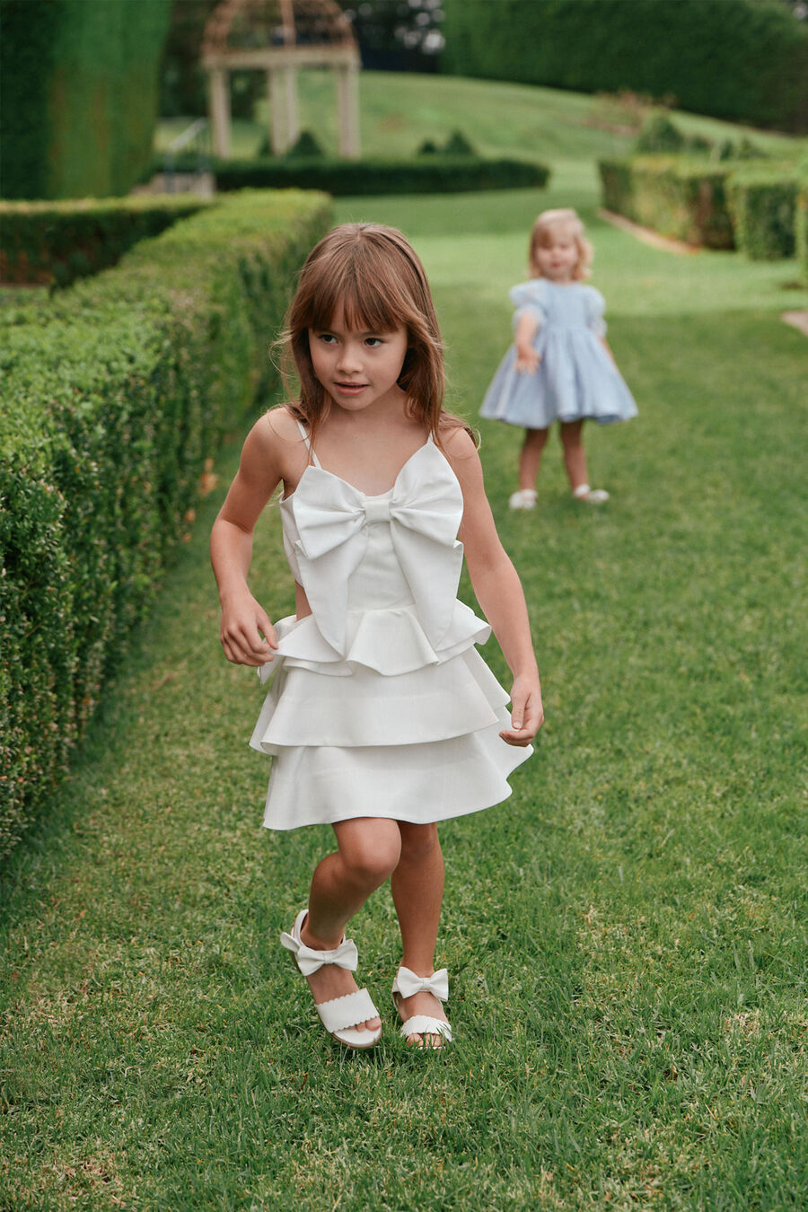 Girls Tulip Bow Dress