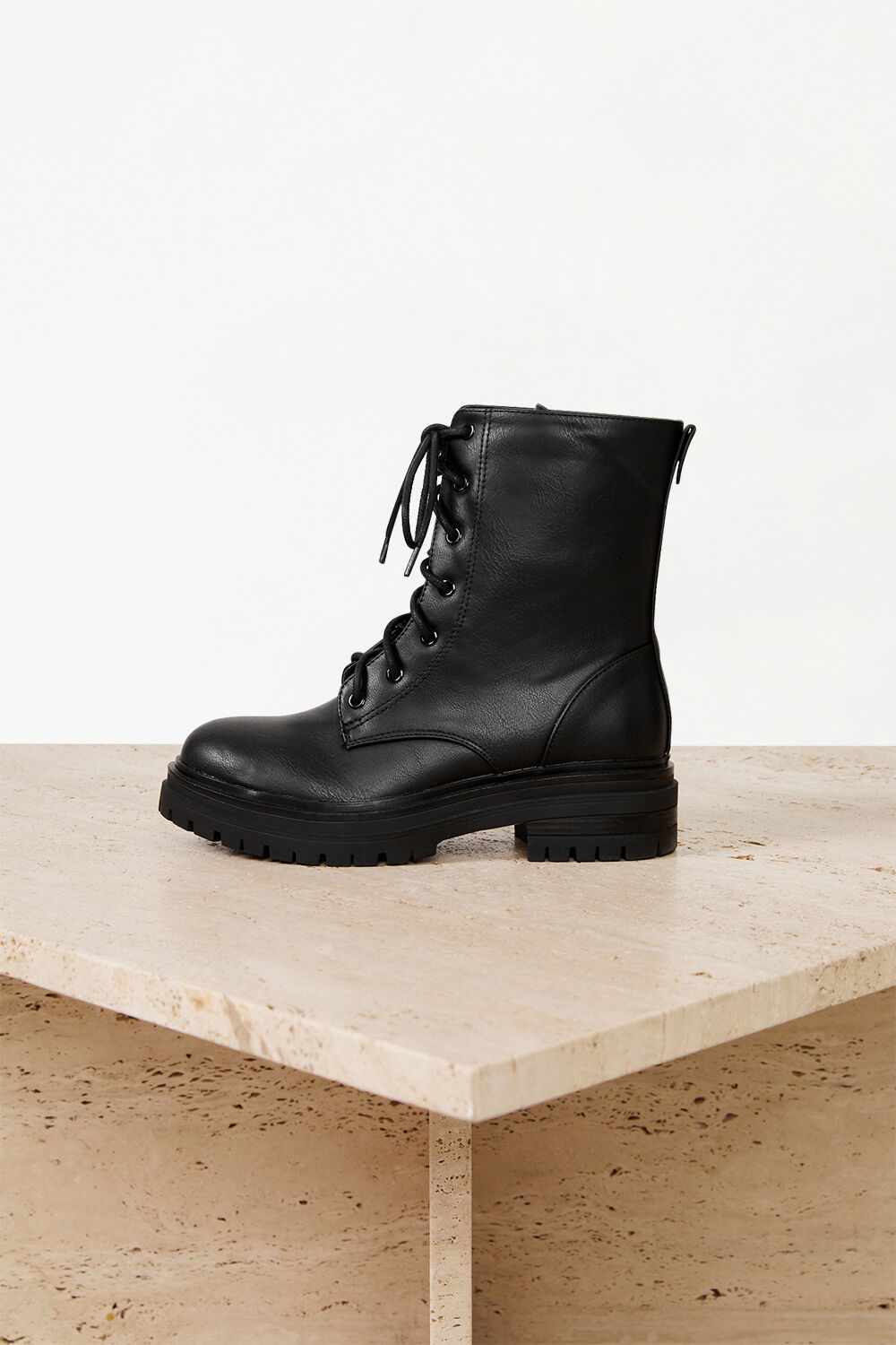 GIRLS ISABELLE LACE UP BOOT  in colour METEORITE