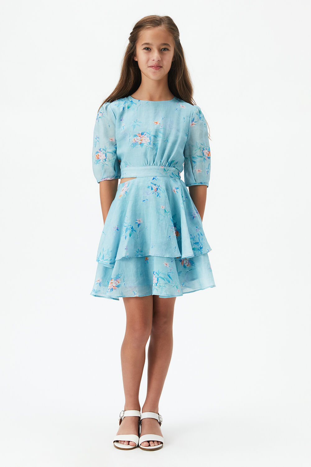 Grey Dresses Bardot Junior