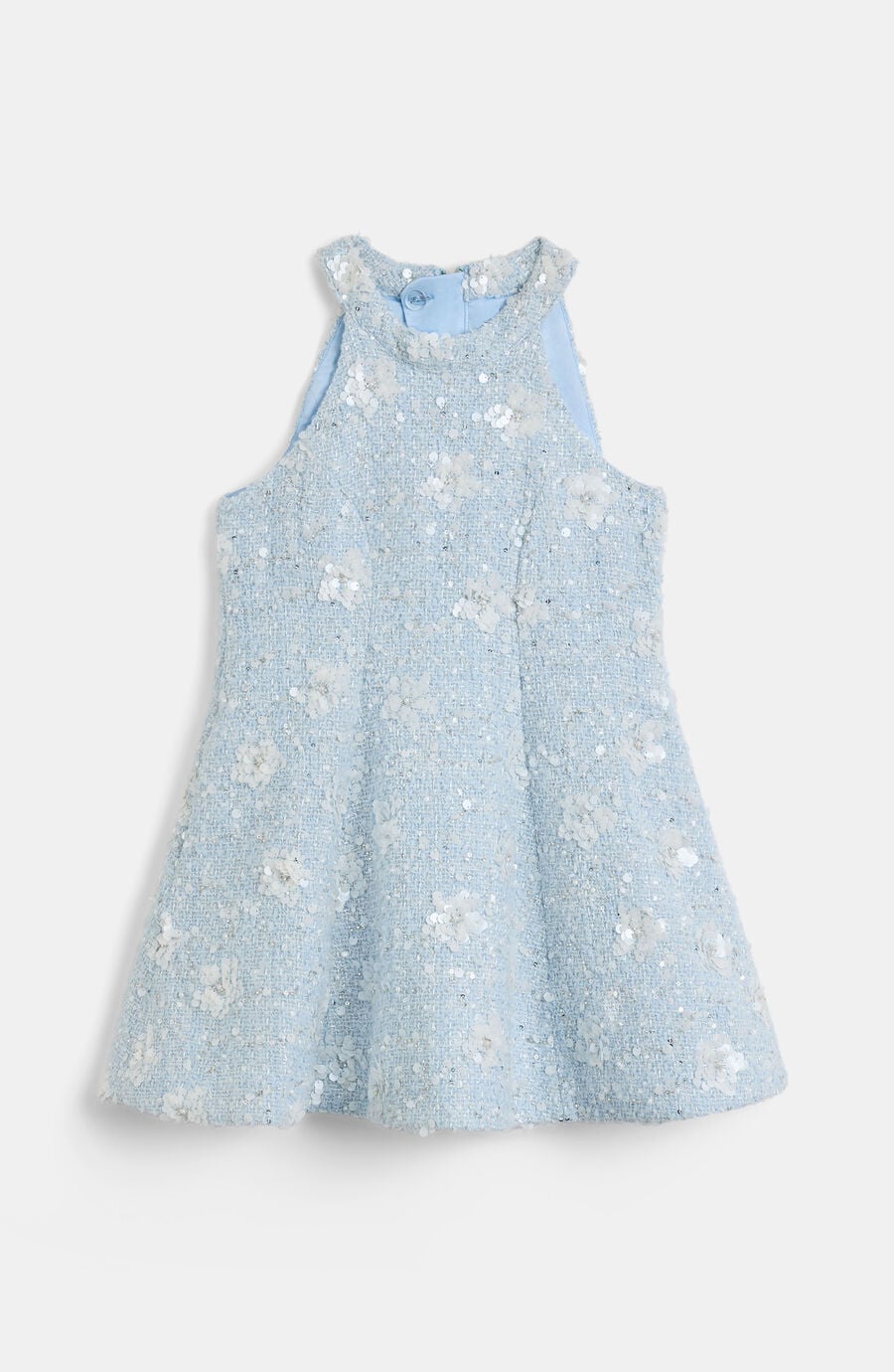 Girls Yve Sequin Boucle Mini Dress