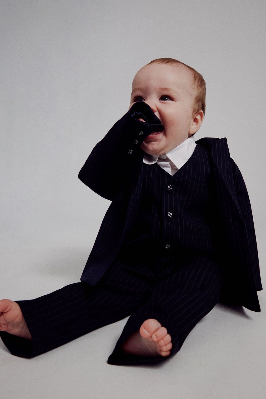 Baby Boy Timotee Double Breasted Blazer