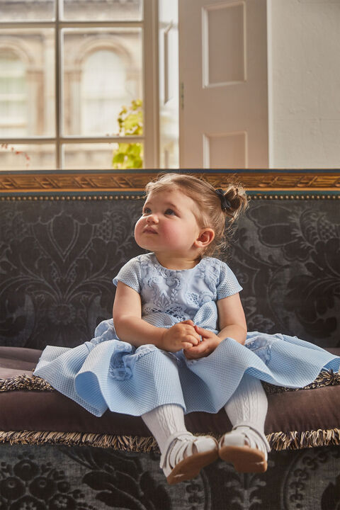 AVA STARLET DRESS in colour CROWN BLUE