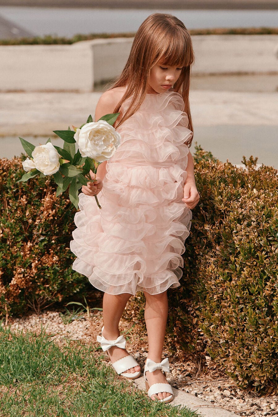 Girls Prudence Halter Dress