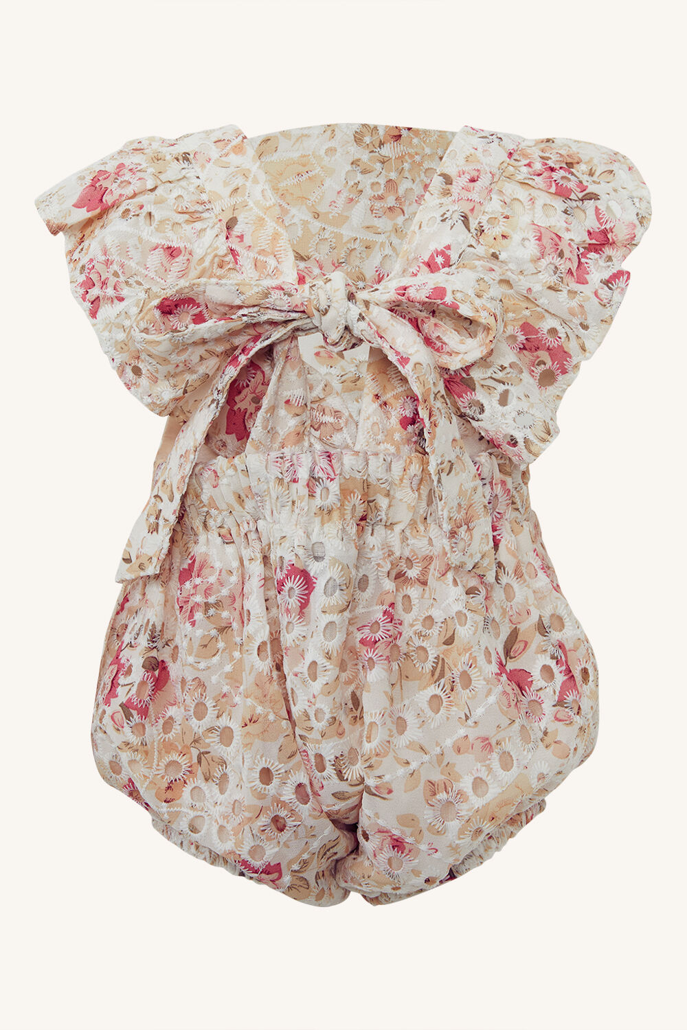 BABY GIRL FRANKIE RUFFLE GROW in colour SACHET PINK