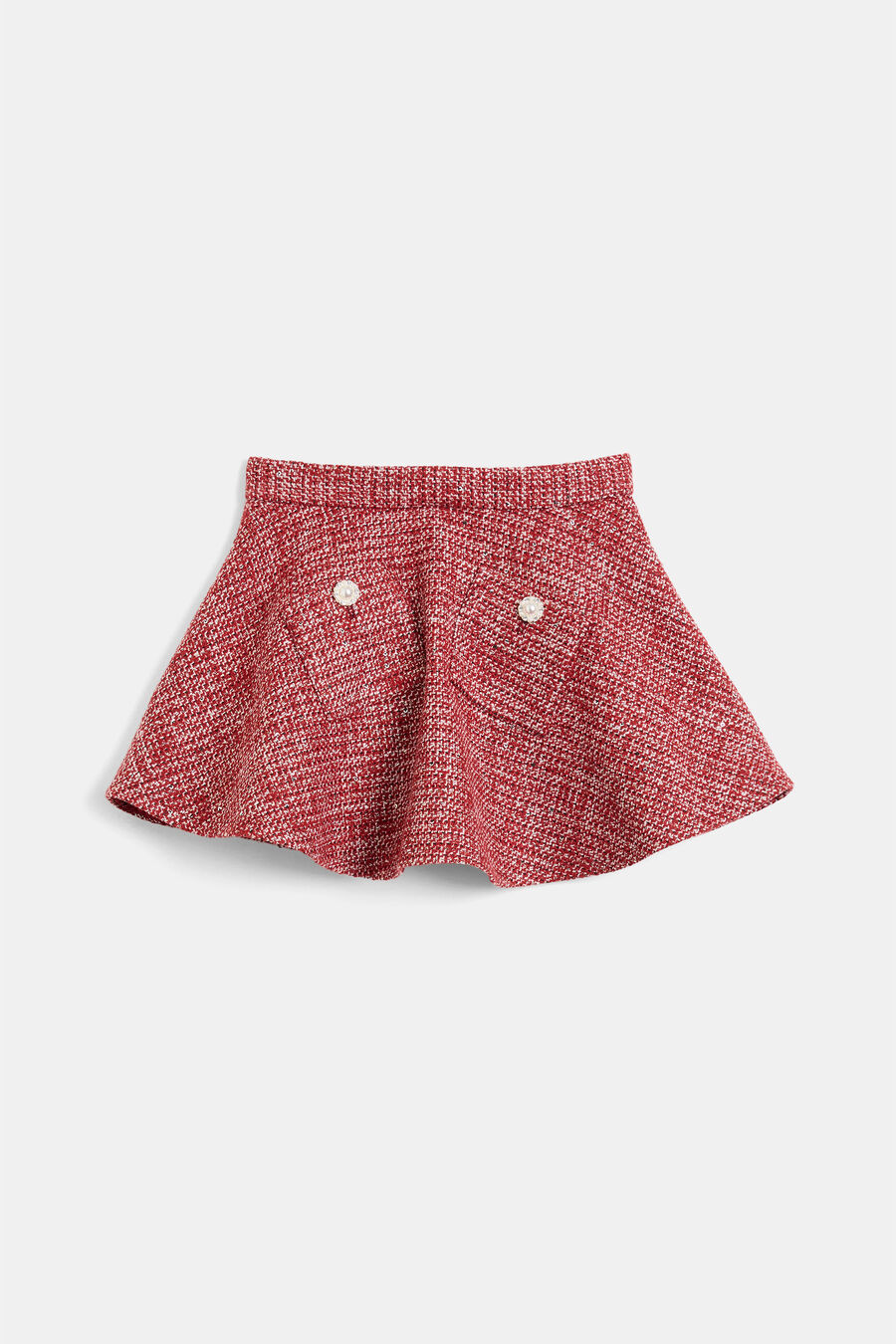 BLAIR BOUCLE SET in colour Red