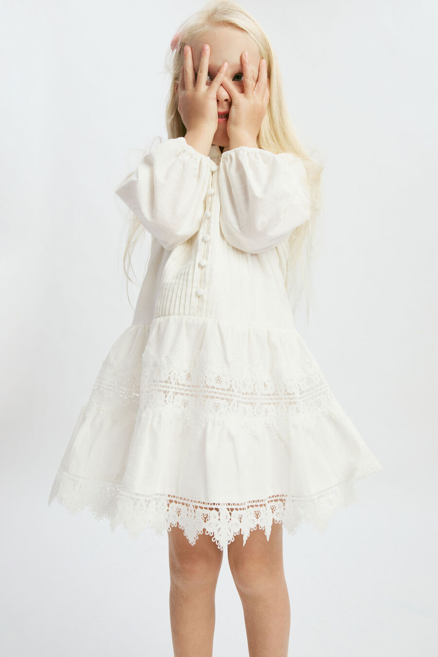 Girls Anais Mini Shirt Dress