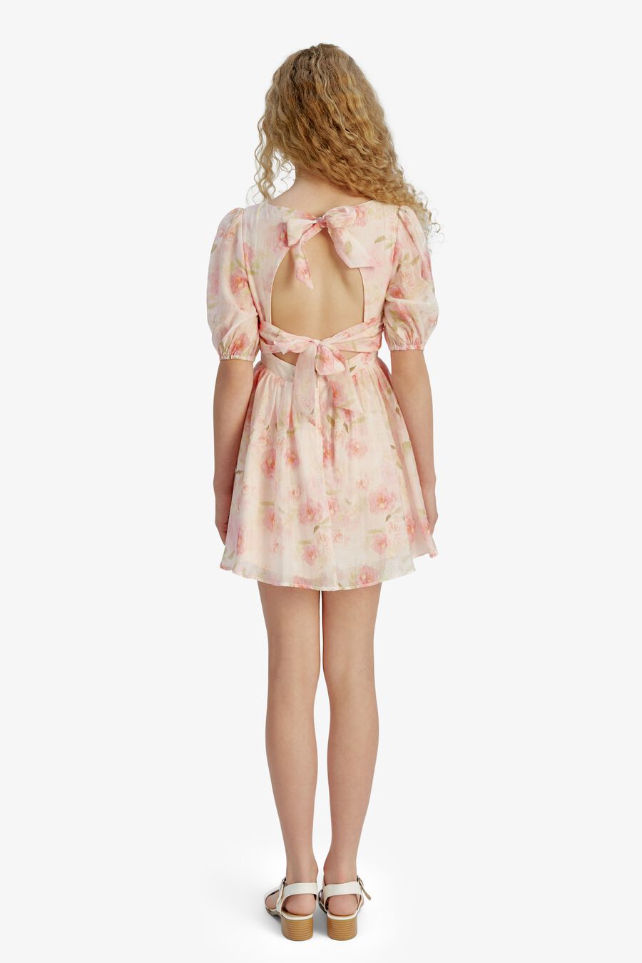 Girls Margo Floral Mini Dress