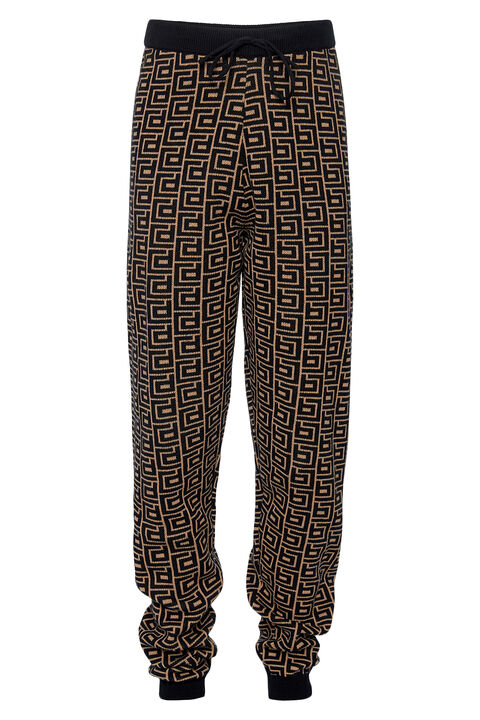BARDOT LOGO KNIT PANTS in colour MOONLIGHT