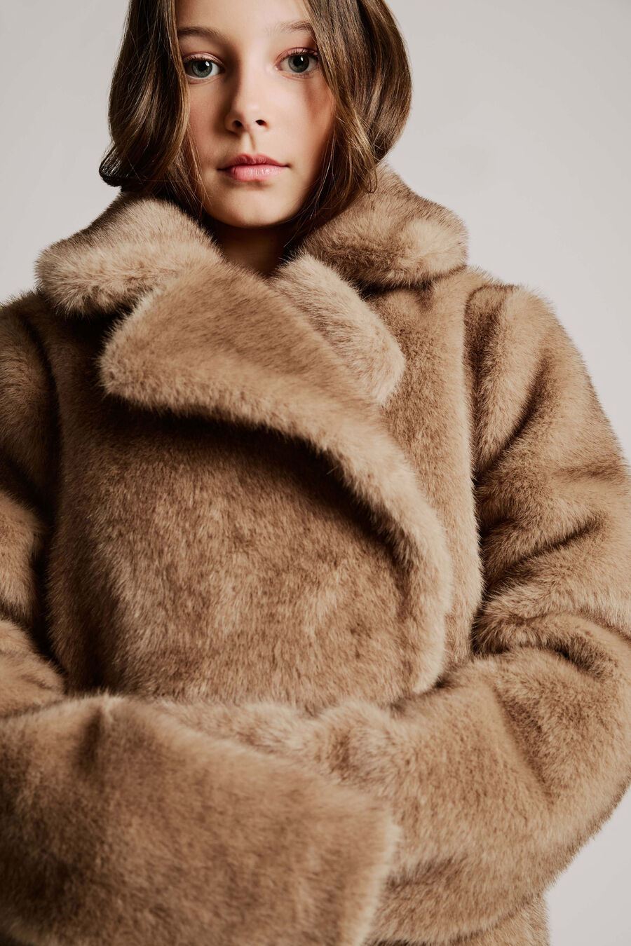 Girls Letty Faux Fur Jacket