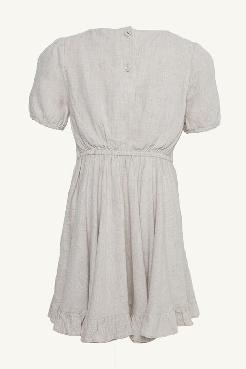 BABY GIRL ALLIRA FRILL DRESS in colour MOONLIGHT