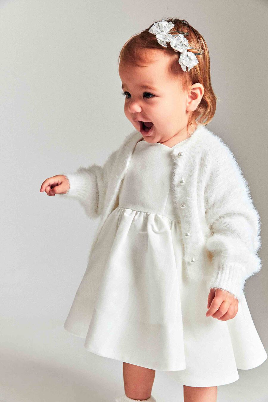 Baby Girl Bell Sleeve Cardi