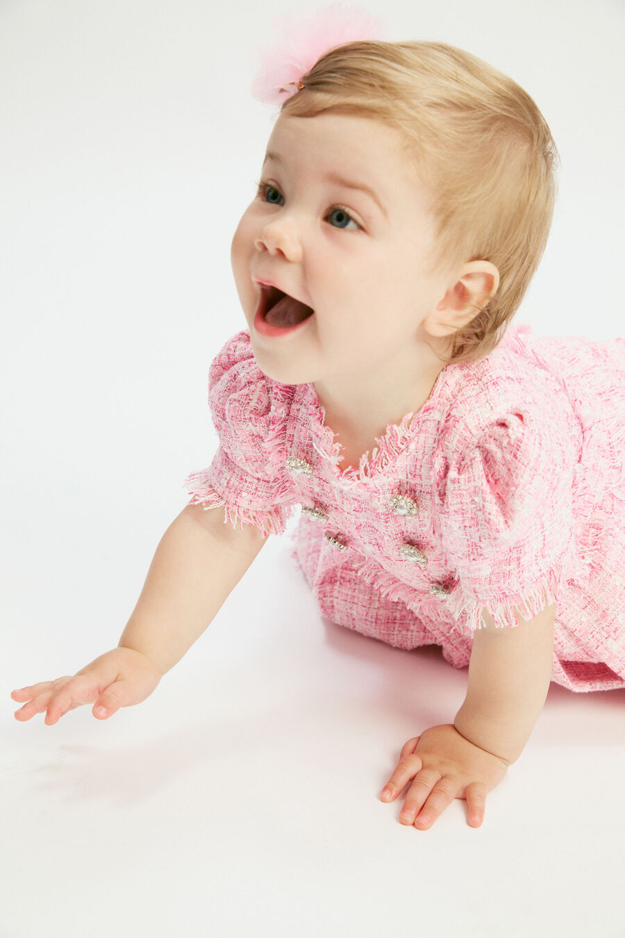 Baby Girl Ellia Boucle Dress