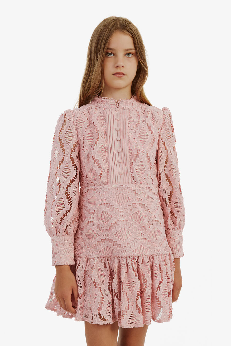 Girls Talina Lace Dress