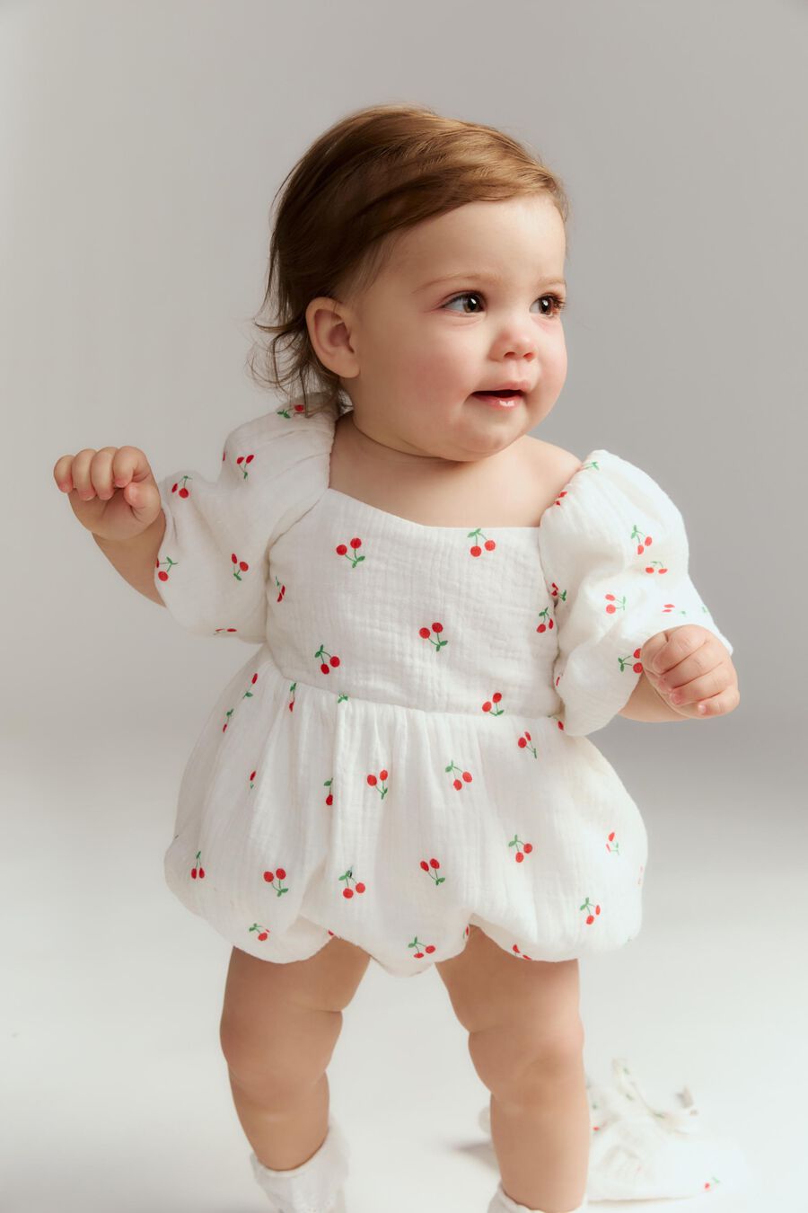 Baby Ellory Cherry Tie Grow