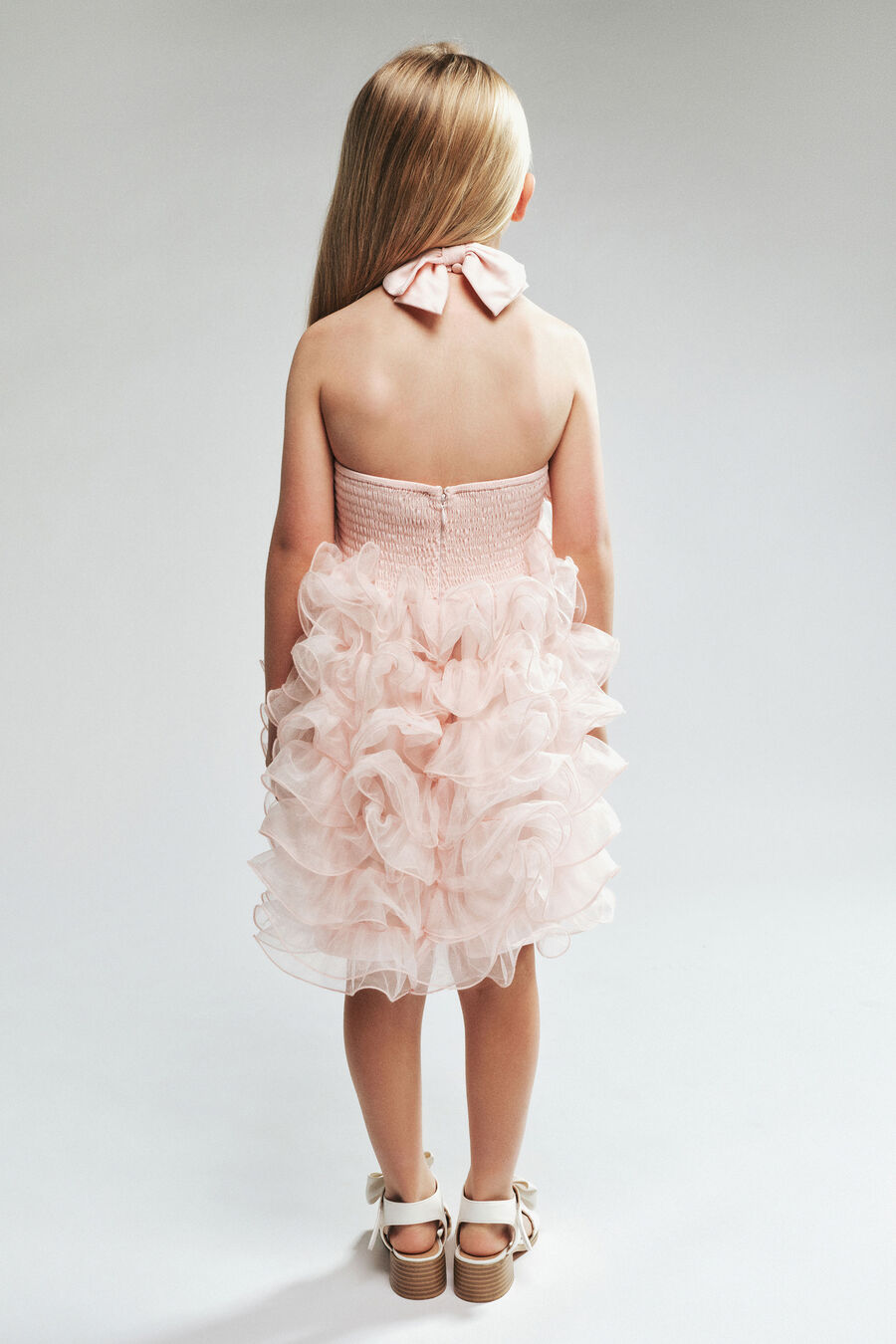 Girls Prudence Halter Dress