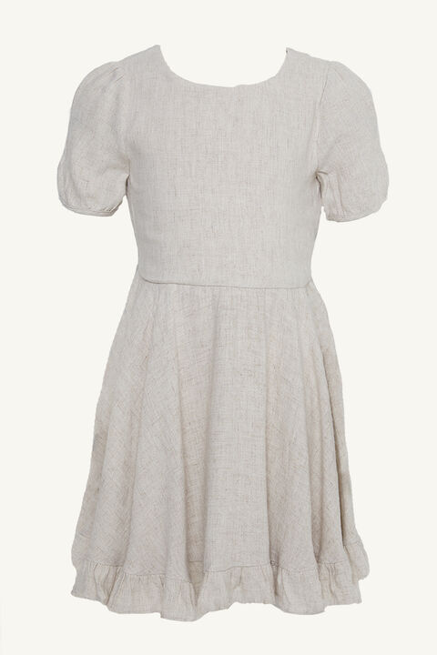 BABY GIRL ALLIRA FRILL DRESS in colour MOONLIGHT