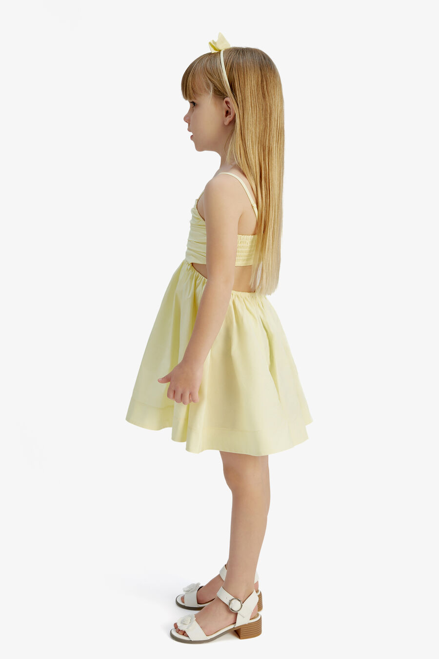 Girls Zarela Poplin Dress