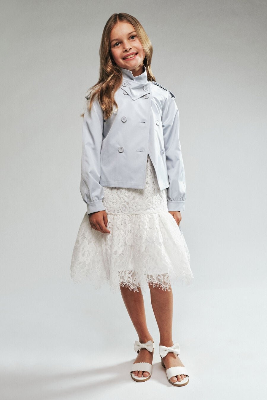 Girls Lera Double Breasted Jacket