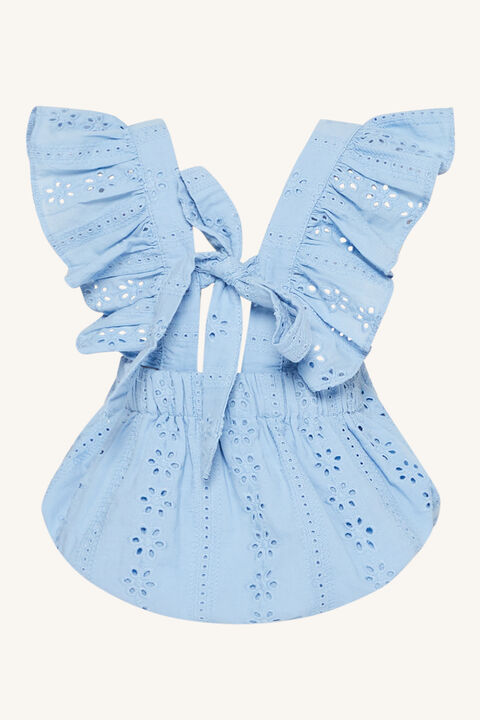 BABY GIRL MINI BRODERIE GROW in colour MOONLIGHT BLUE