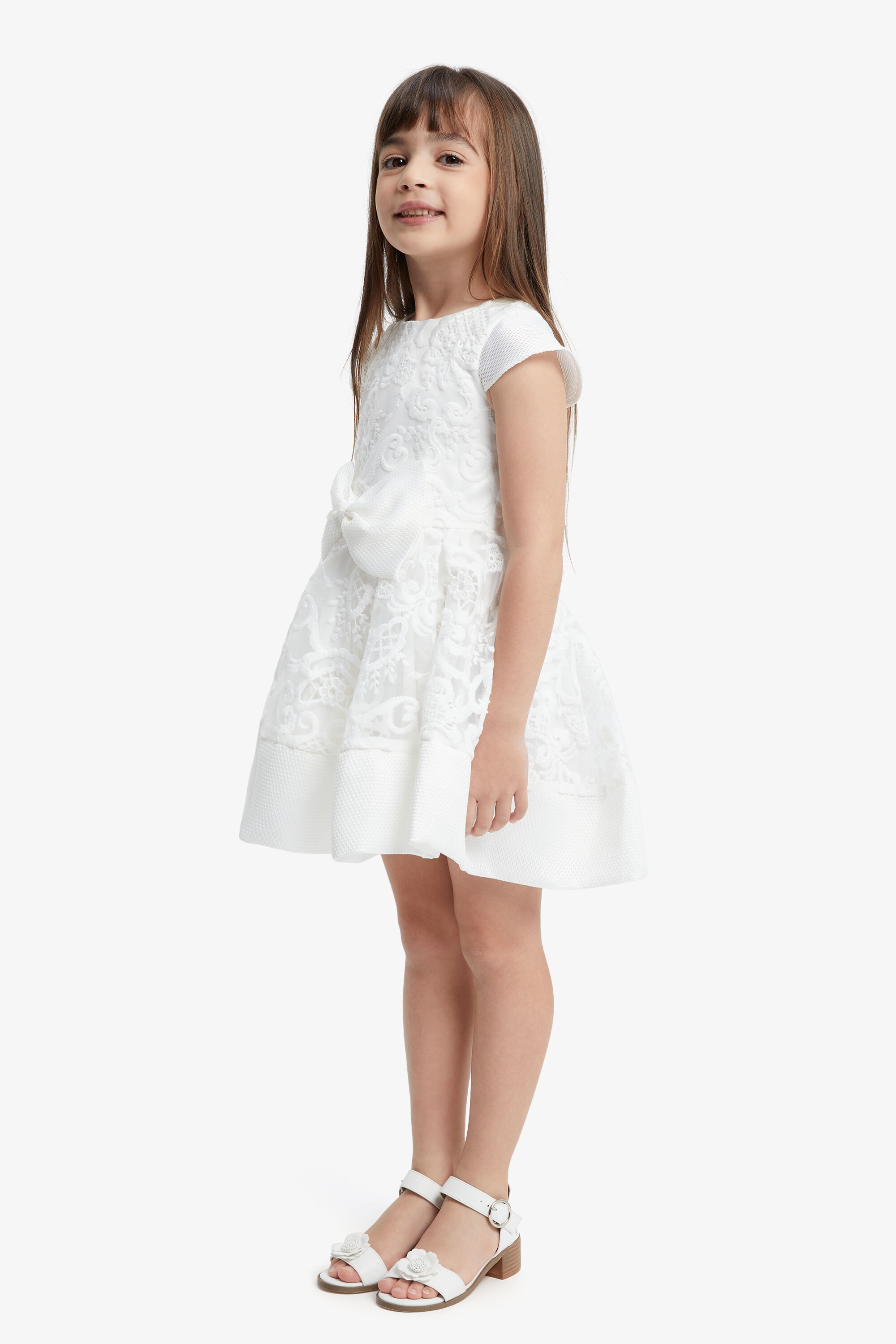 Ava lace dress bardot new arrivals
