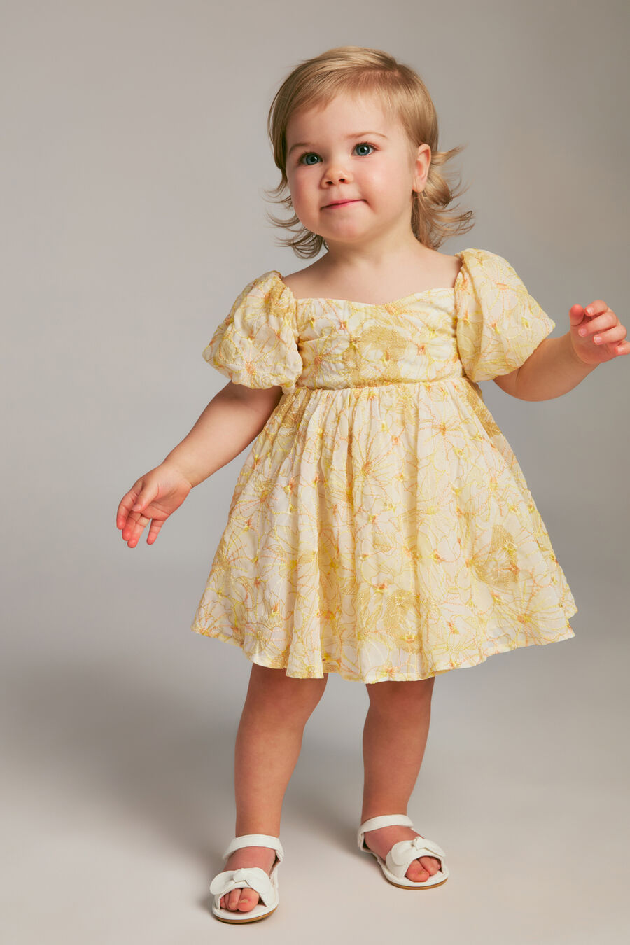 Baby Adaline Embroidered Mini Dress