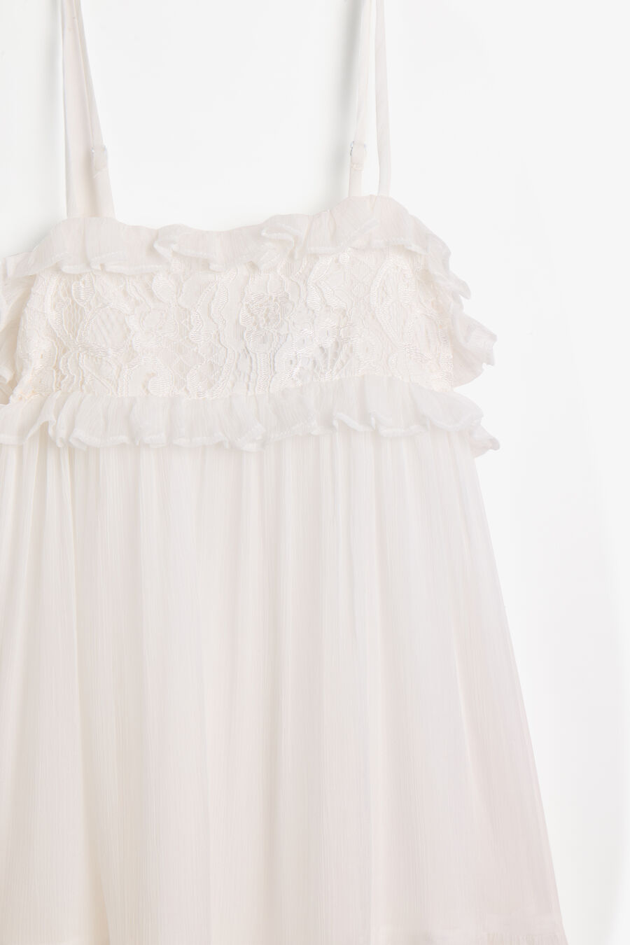 Girls Anna Crinkle Chiffon Dress