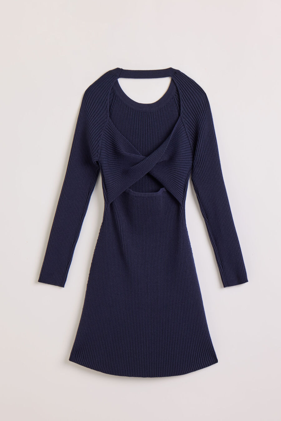 Girls Long Sleeve Knit Dress