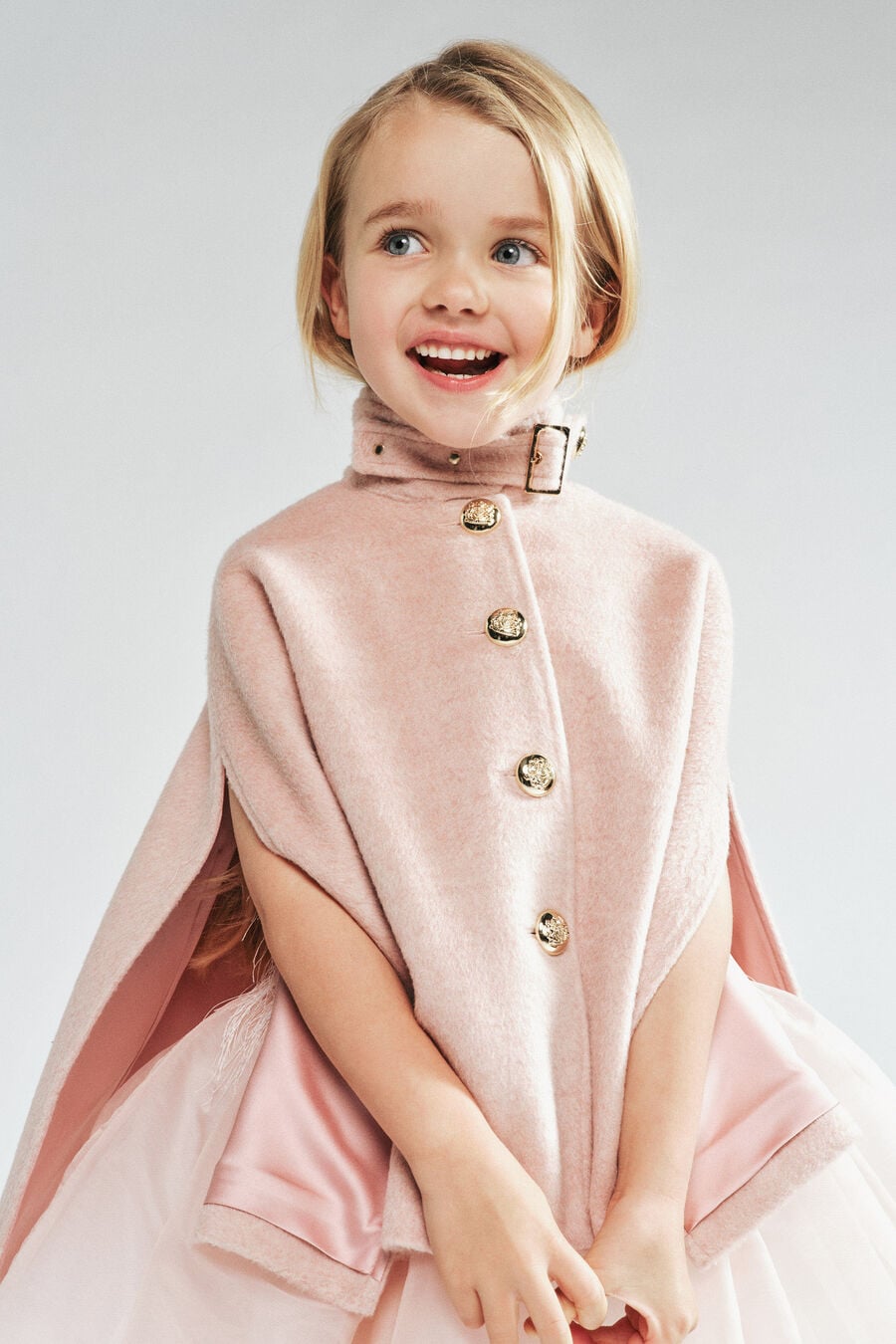 Girls Isabella Wool Cape