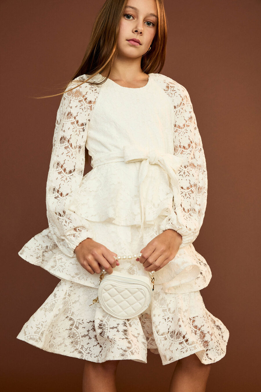 Girls Catalina Lace Dress