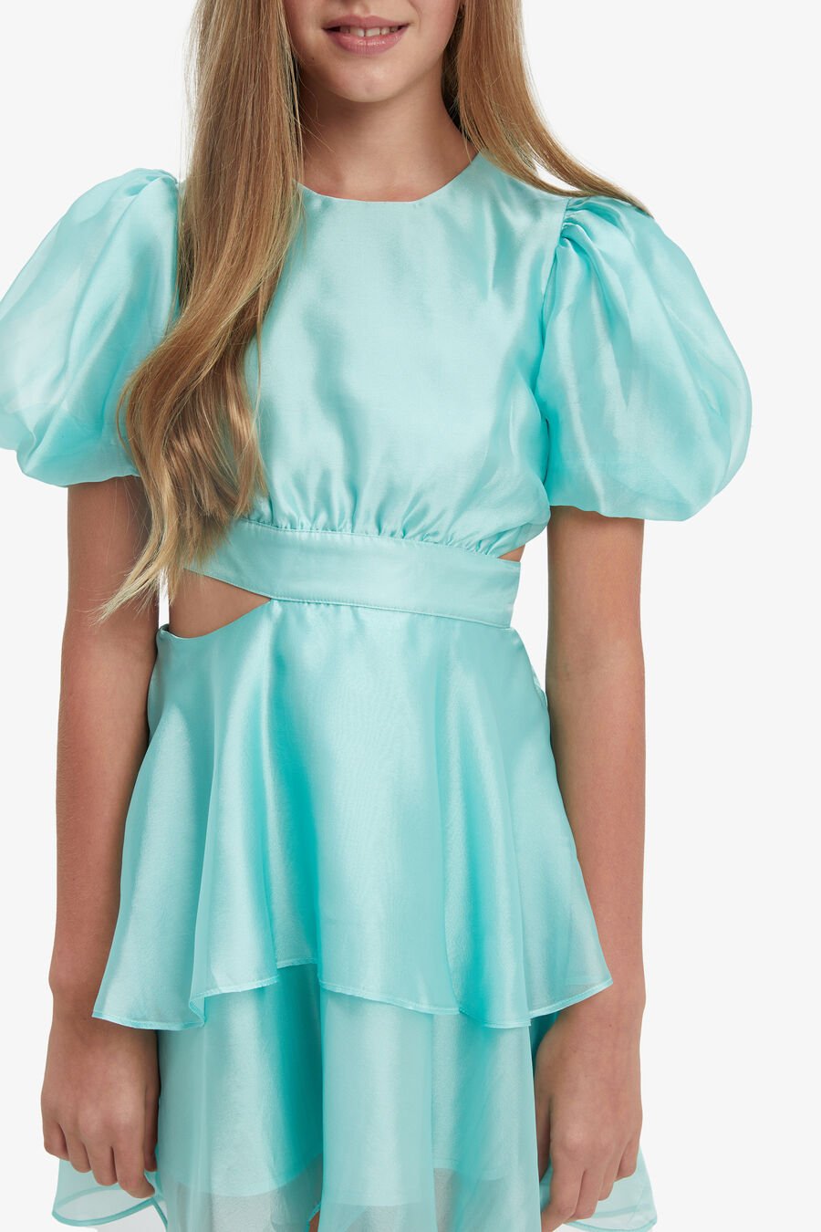 Girls Enya Organza Mini Dress