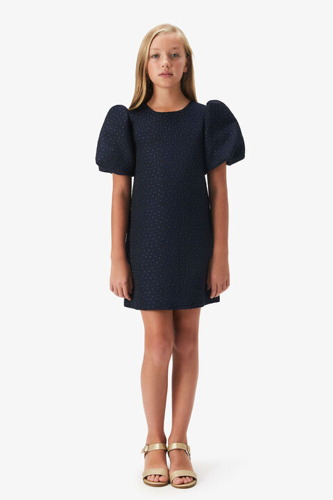 GISELLE MINI DRESS in colour BLACK IRIS