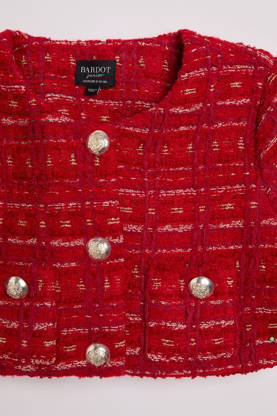 Girls Sutton Boucle Crop Jacket