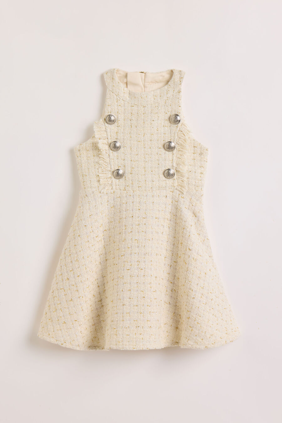 Girls Roma Boucle Dress