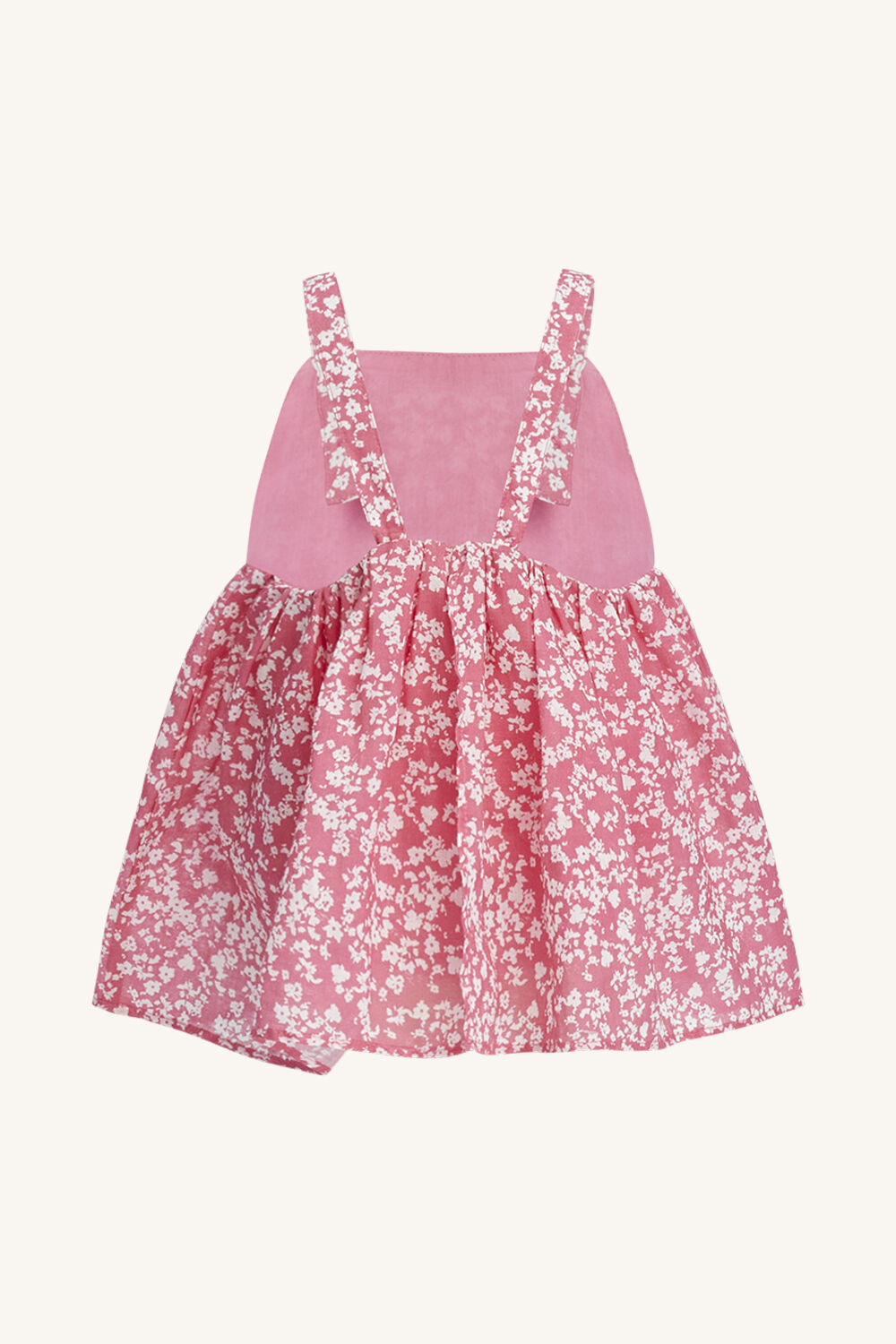 BABY GIRL FLORAL GROW in colour PEACH WHIP
