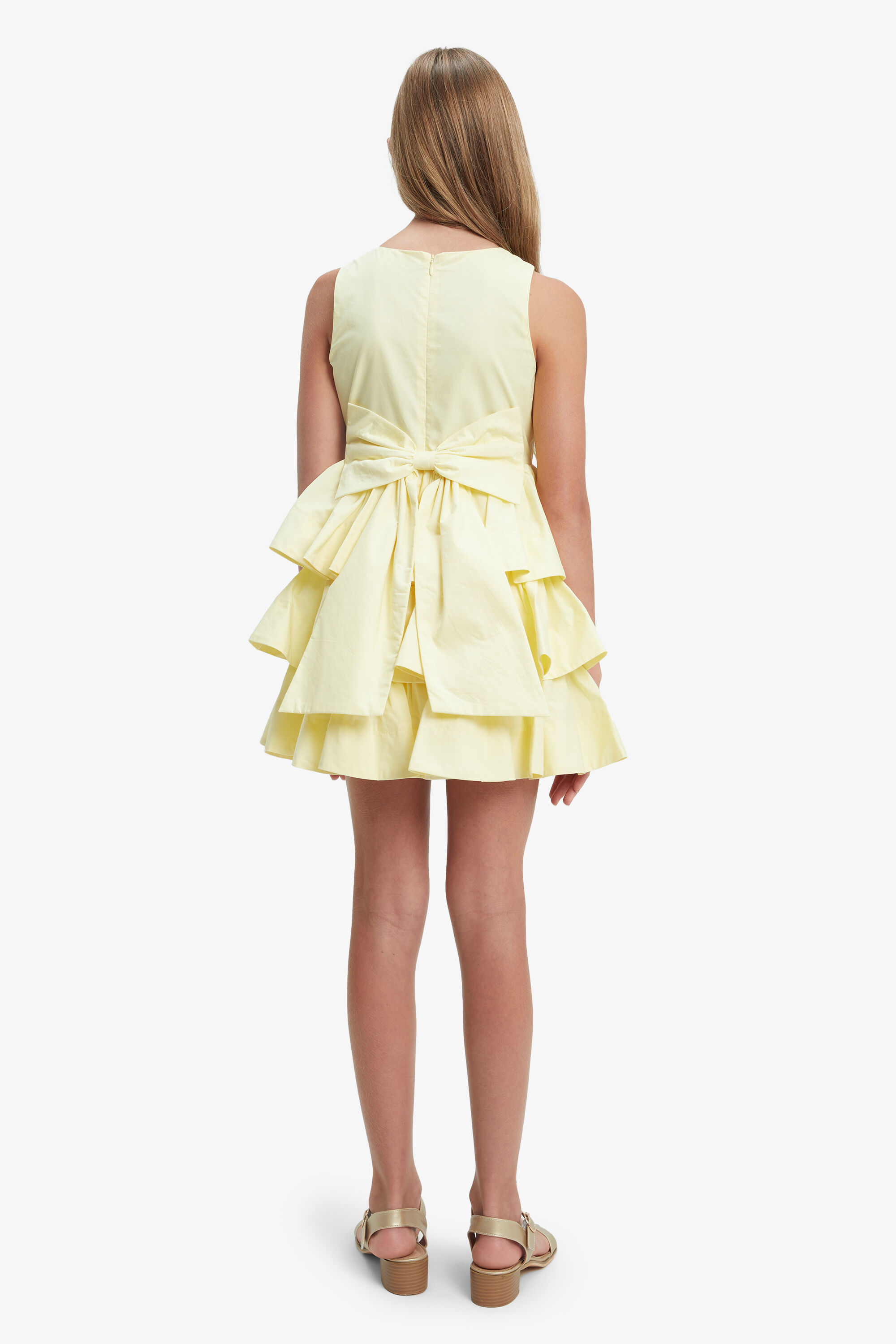 Girls yellow sundress store